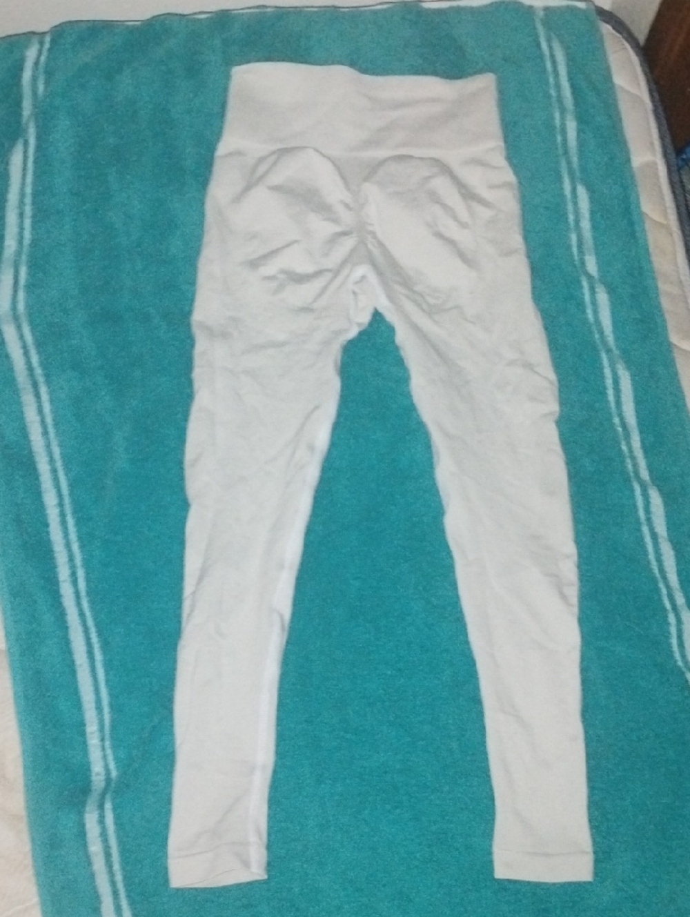 Kids White Leggings - Stretchy Comfort
